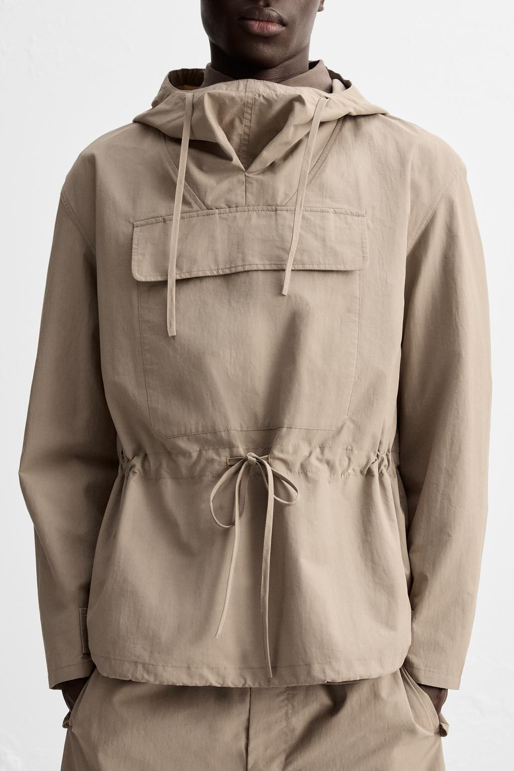 TECHNICAL ANORAK JACKET - Zara фото 6