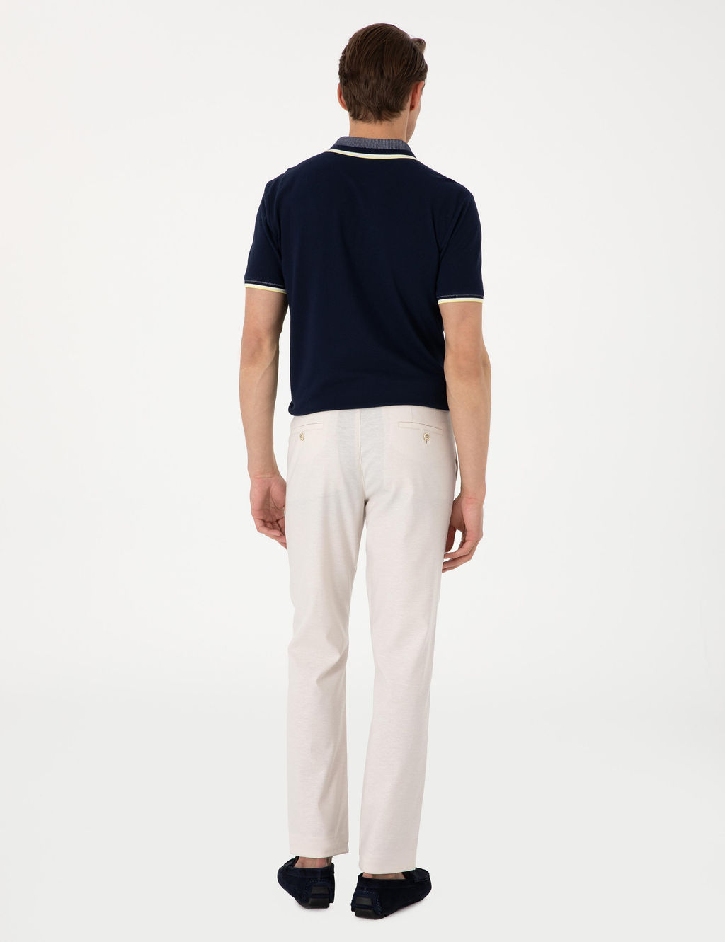 Bej Slim Fit Kuma_ Pantolon