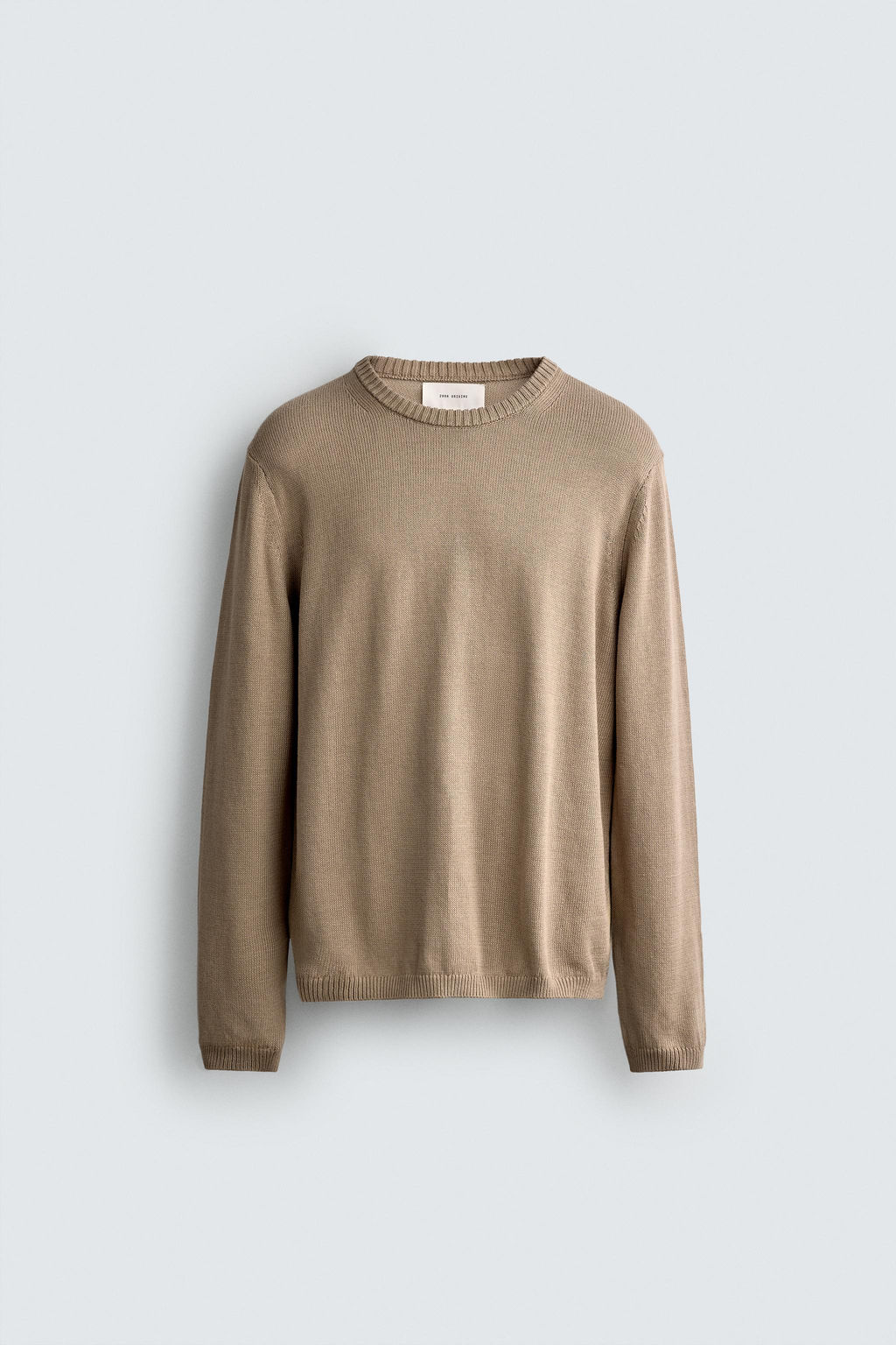 JERSEY RELAXED FIT ALGOD?N / Marr?n claro - Zara фото 7
