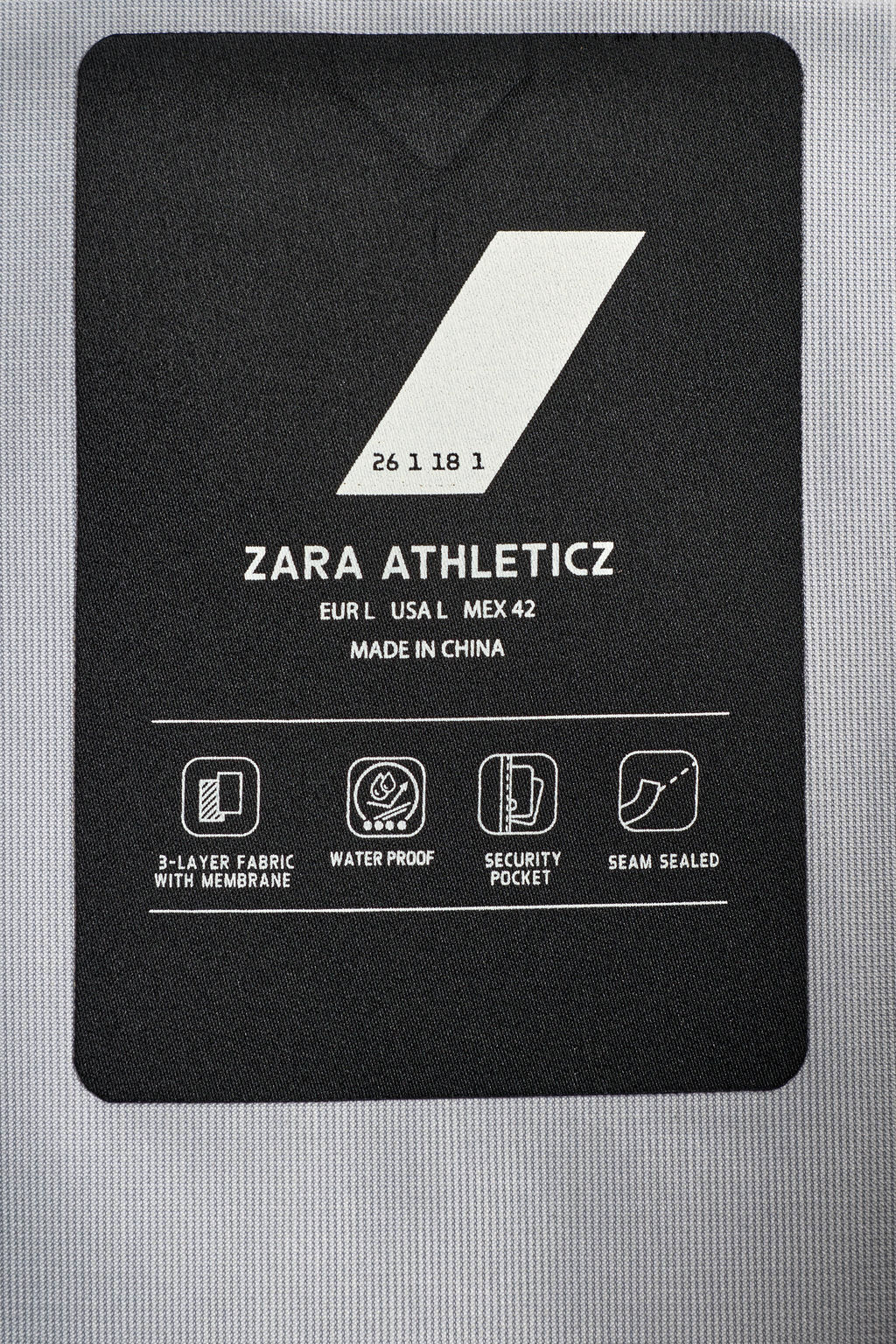 AARON LEVINE X ZARA TECHNICAL SHELL JACKET  фото 22