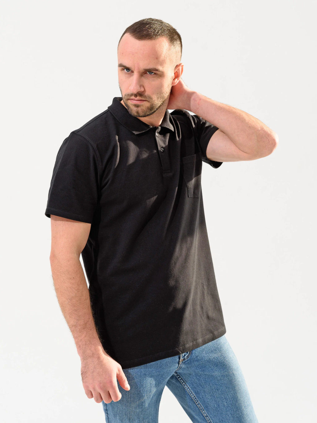 Футболка Поло100% Хлопок - Оптима фото 4