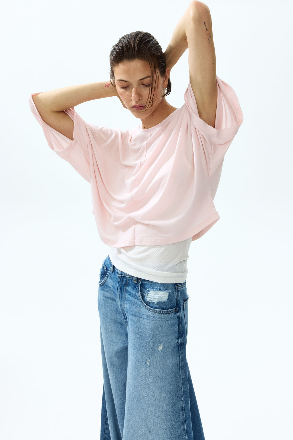 Camiseta con mangas murci?lago - H&m фото 8