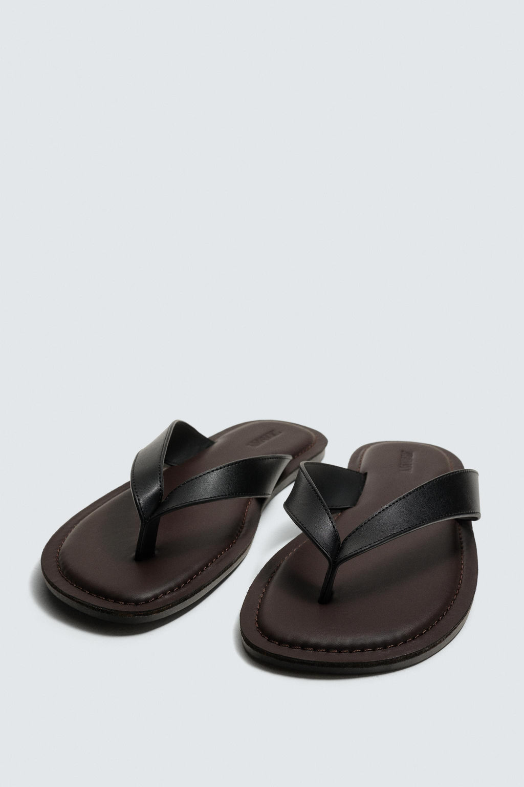 SANDALIA TIRAS / Rojo Burdeos - Zara фото 2