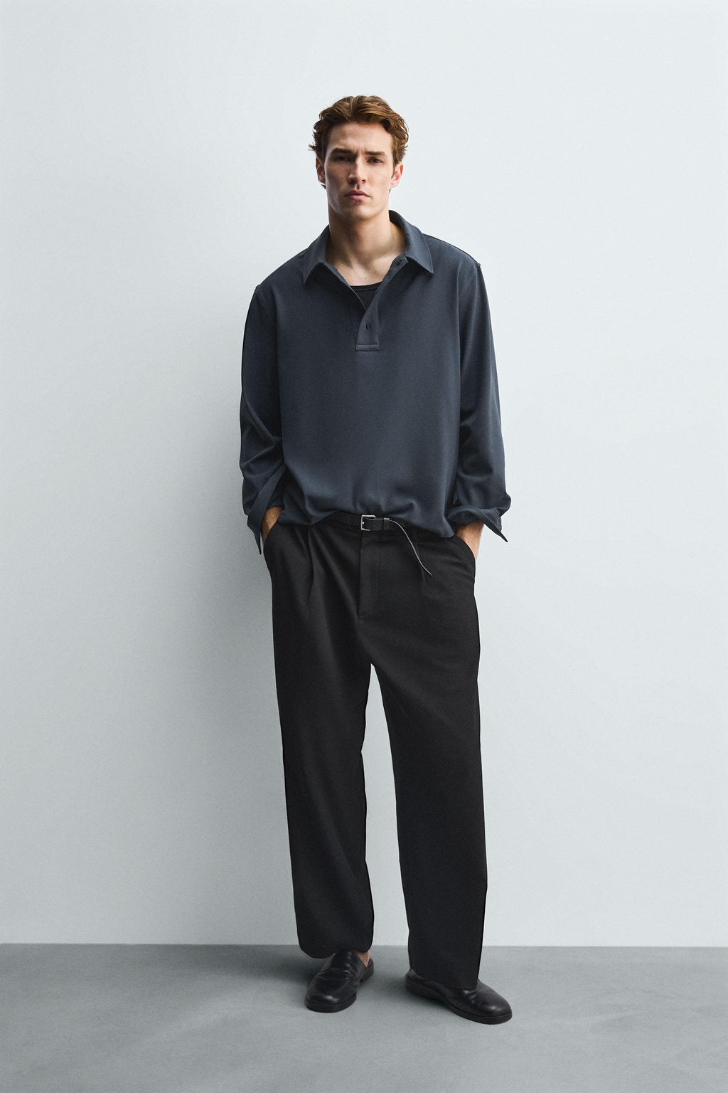 FLOWING POLO SHIRT