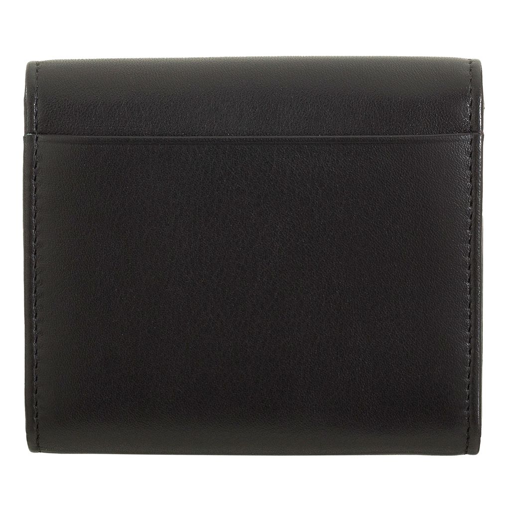 Кошелек кожаный DuDu серии Malaga | черно-розовый пэчворк - Dudubags фото 4