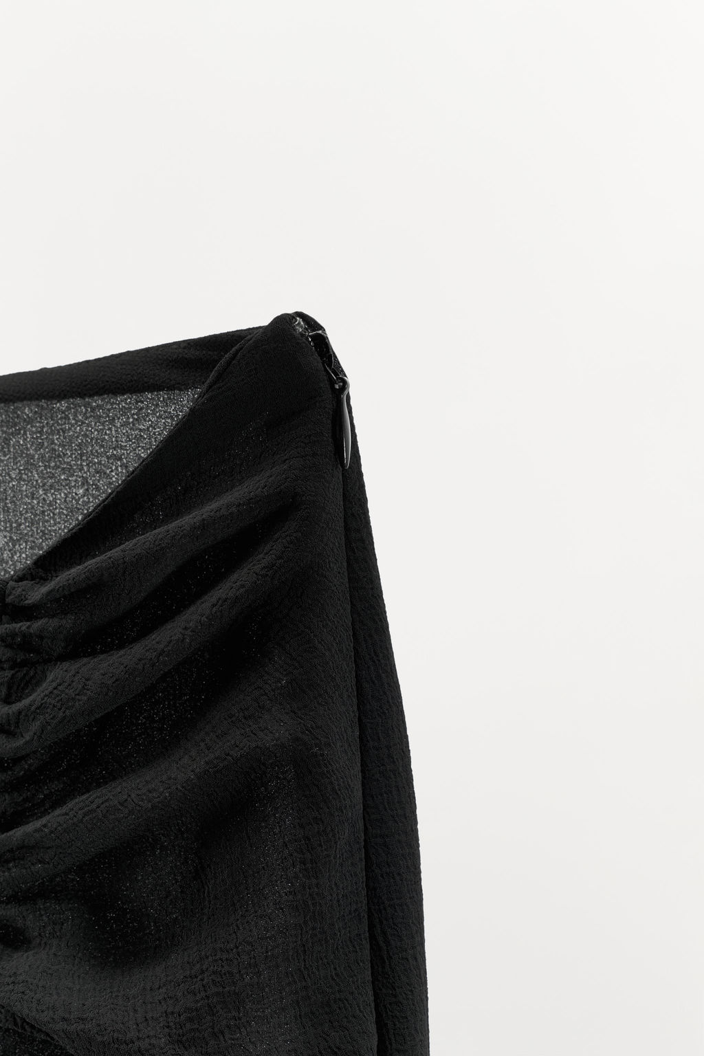 DRAPED GEORGETTE SKIRT - Zara фото 7