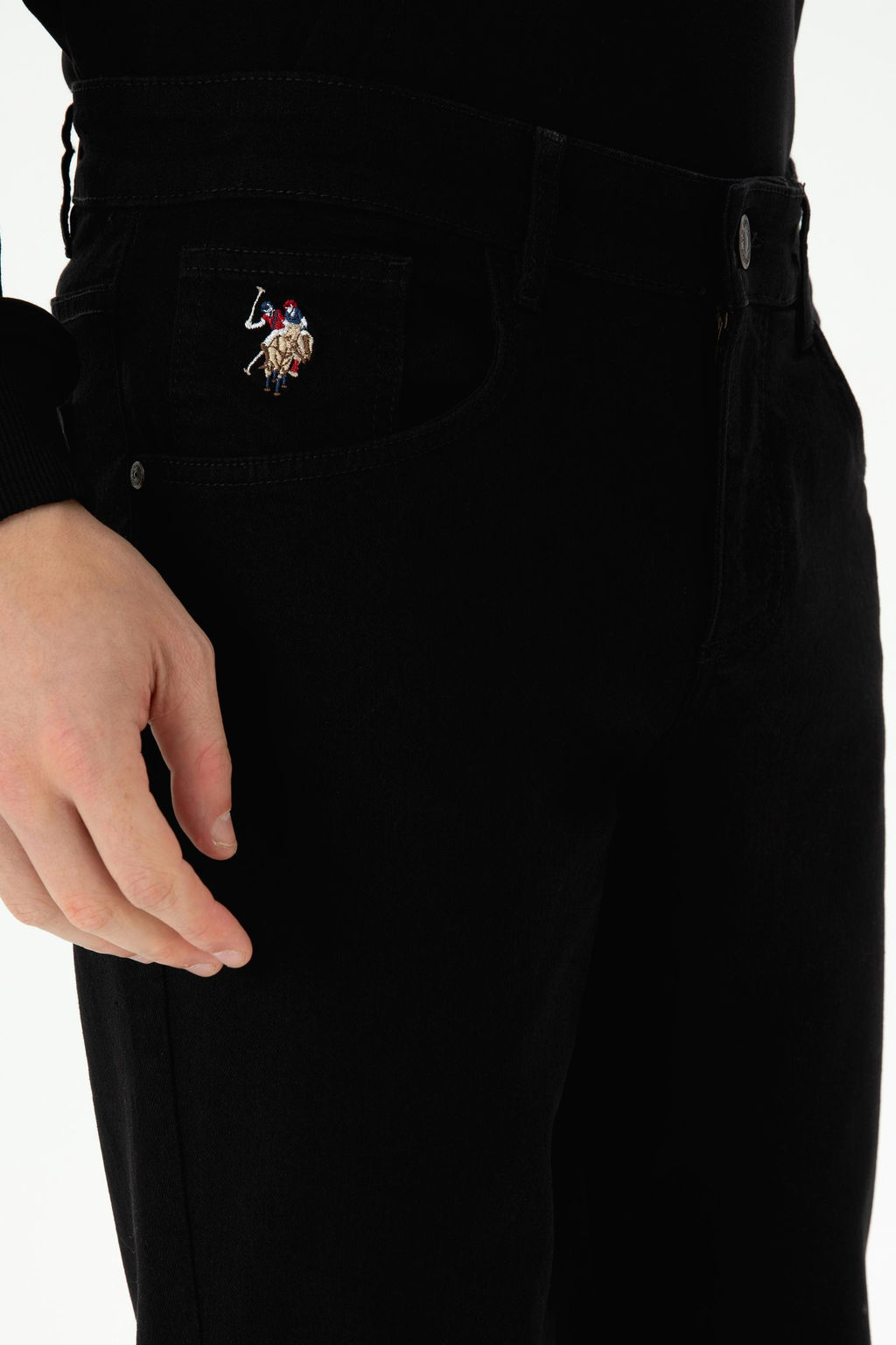 U. S. Polo Assn Мужские черные джинсовые брюки - U.s. polo assn фото 19