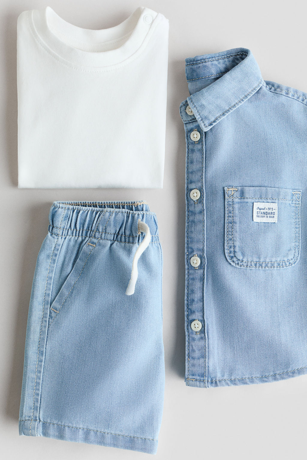 3-piece denim set