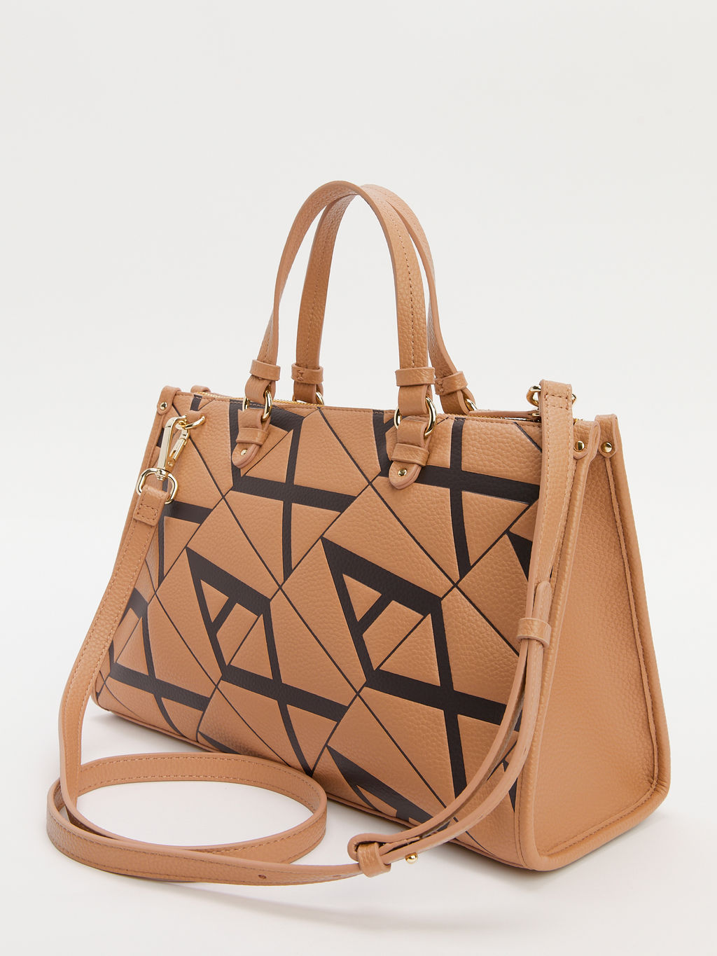 Женский тоут ARMANI EXCHANGE Артикул 4081537, темно-бежевый  фото 5