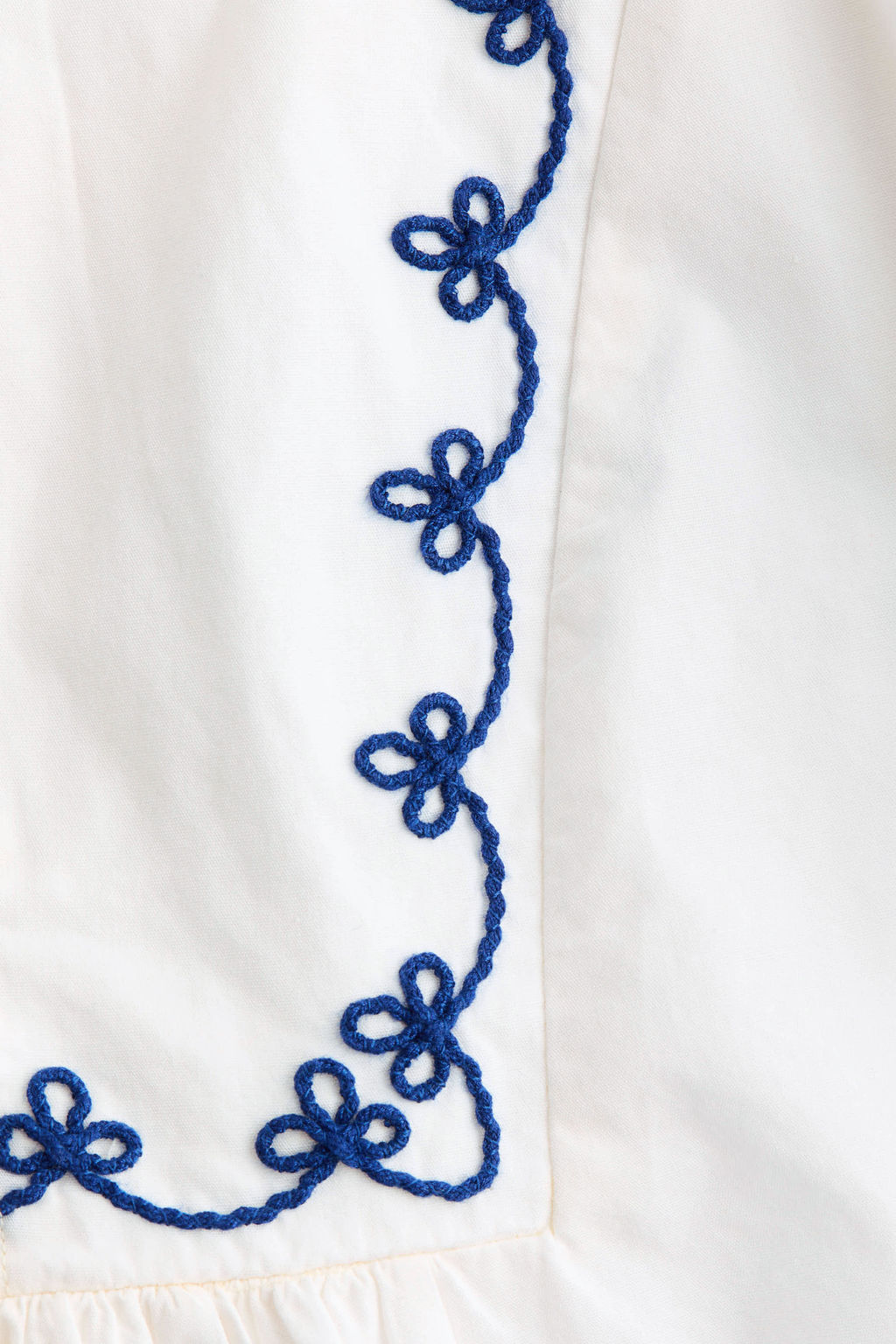 Embroidered cotton blouse - H&m фото 4