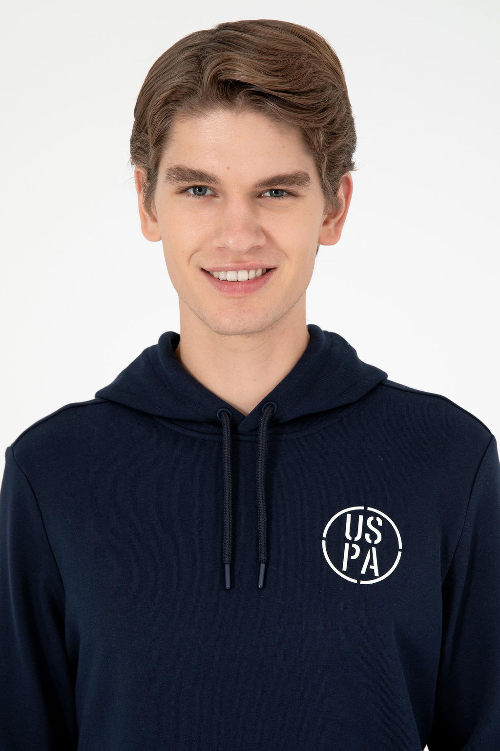 Мужской темно-синий свитшот Неожиданная скидка в корзине - U.s. polo assn фото 2