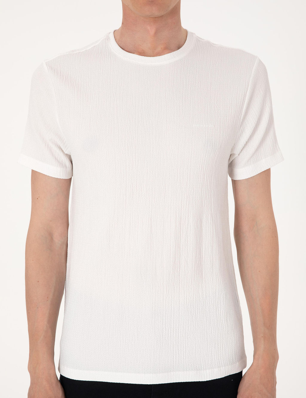 Ekru Slim Fit Ti__rt