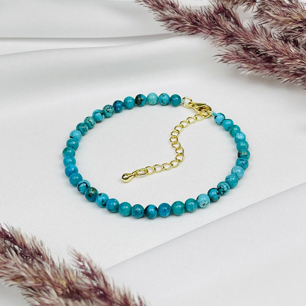 Браслет из Бирюзы 17,5 см +