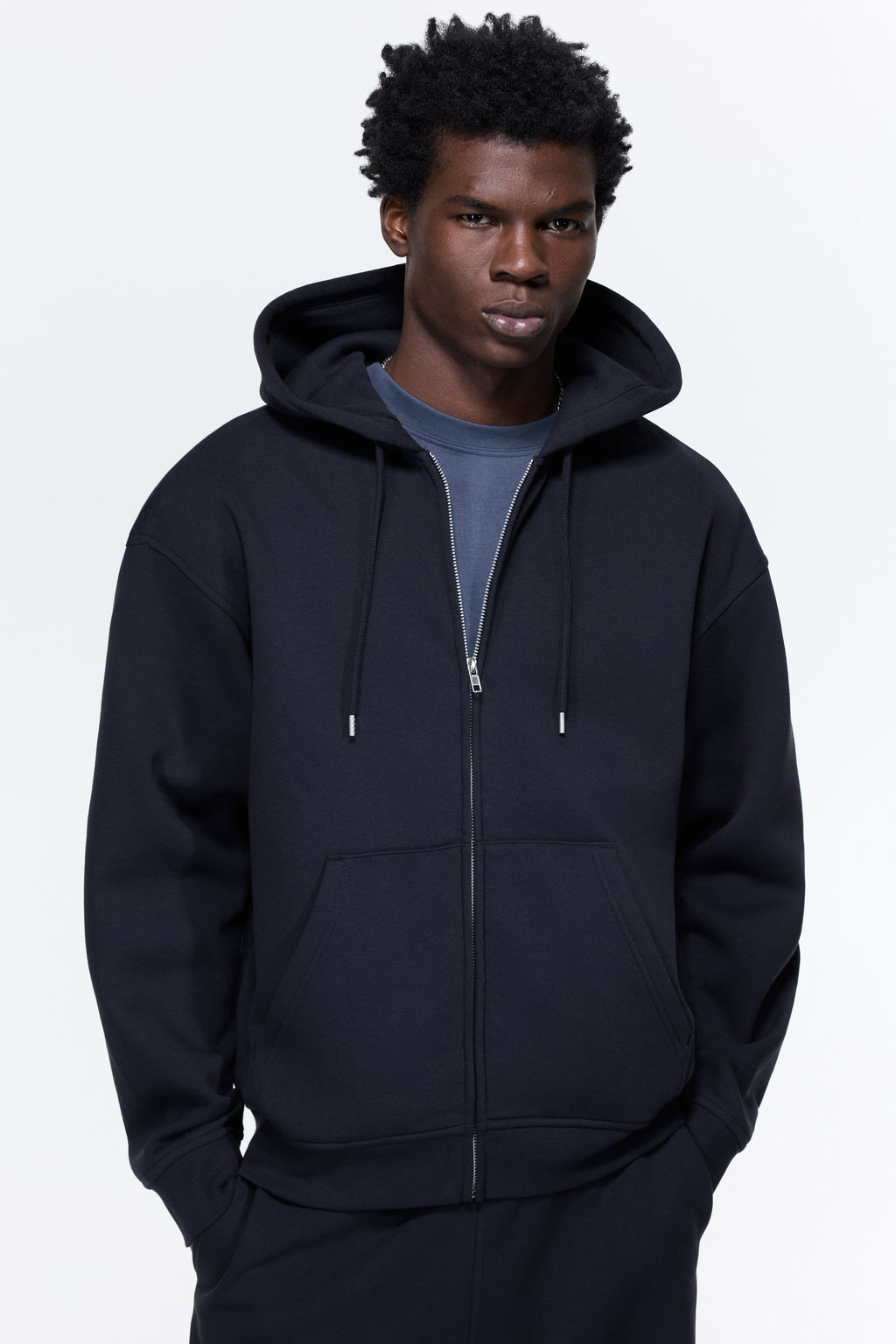 Chaqueta sudadera con capucha Loose Fit - H&m фото 9