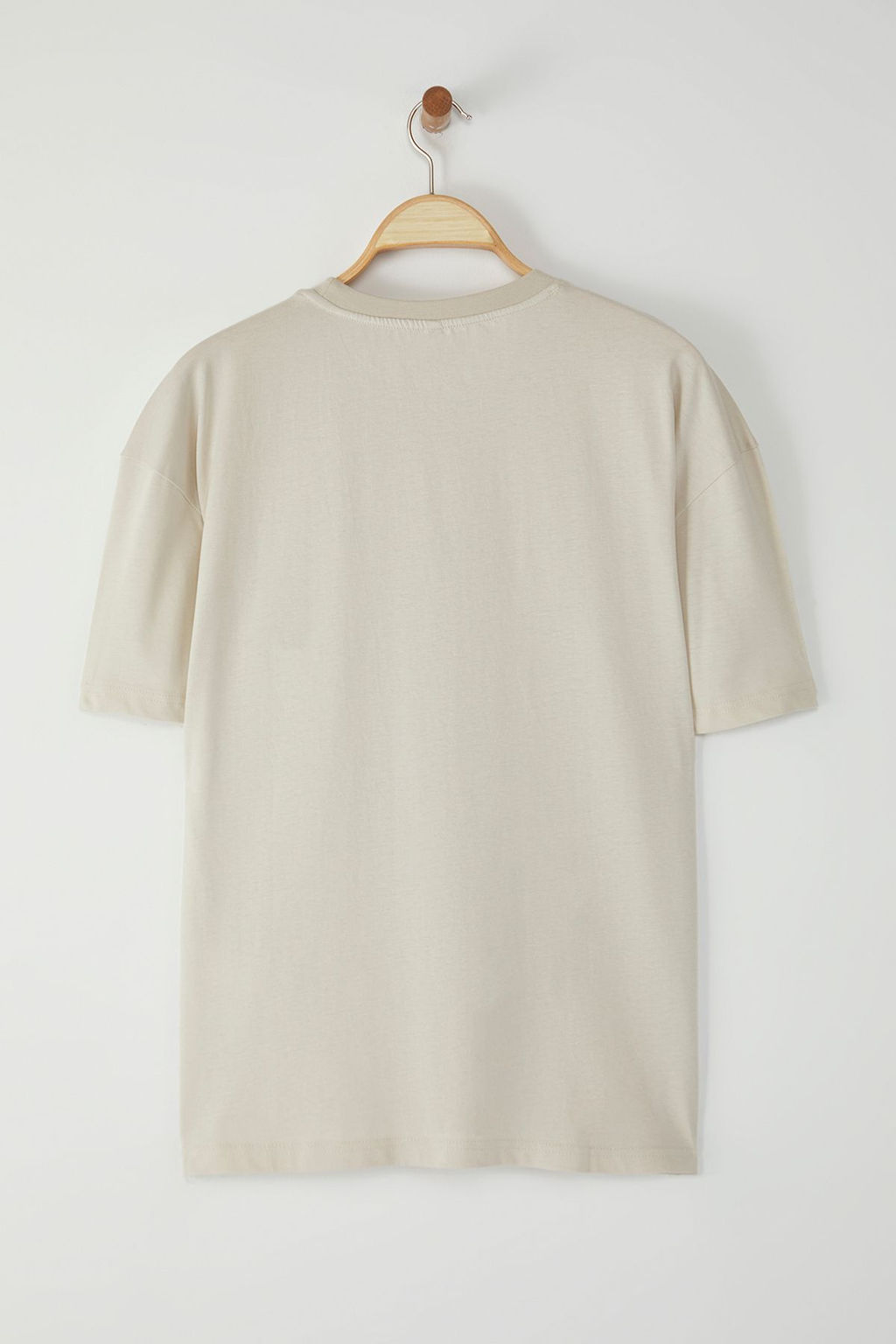 TRENDYOL MAN Tas Oversize/Genis Kesim Kabar?k Hayvan Bask?l? T-Shirt TMNSS25TS00136 - Trendyolmilla фото 7