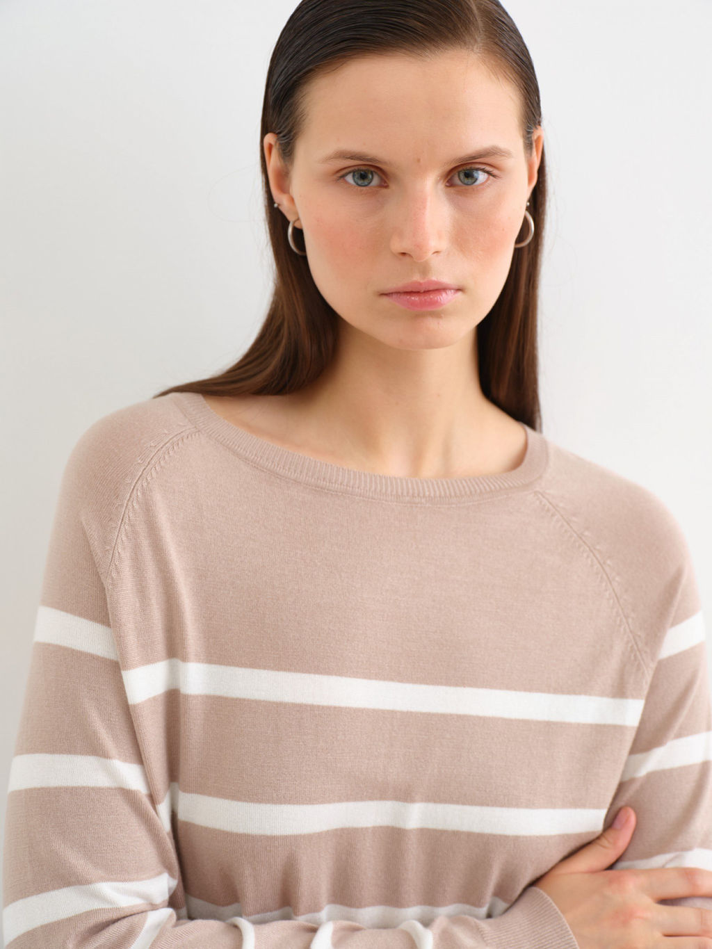 Conso/KJL 230614 - beige/milk Джемпер женский фото 2