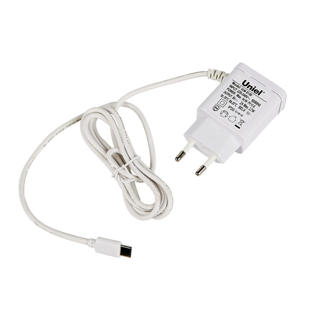 ULM-D160 12W/3000-6000K/DIM WHITE Светильник настольный светодиодный "Заяц", с подставкой под канцелярские принадлежности. Сенсорный выключатель. Диммер. Белый. TM Uniel