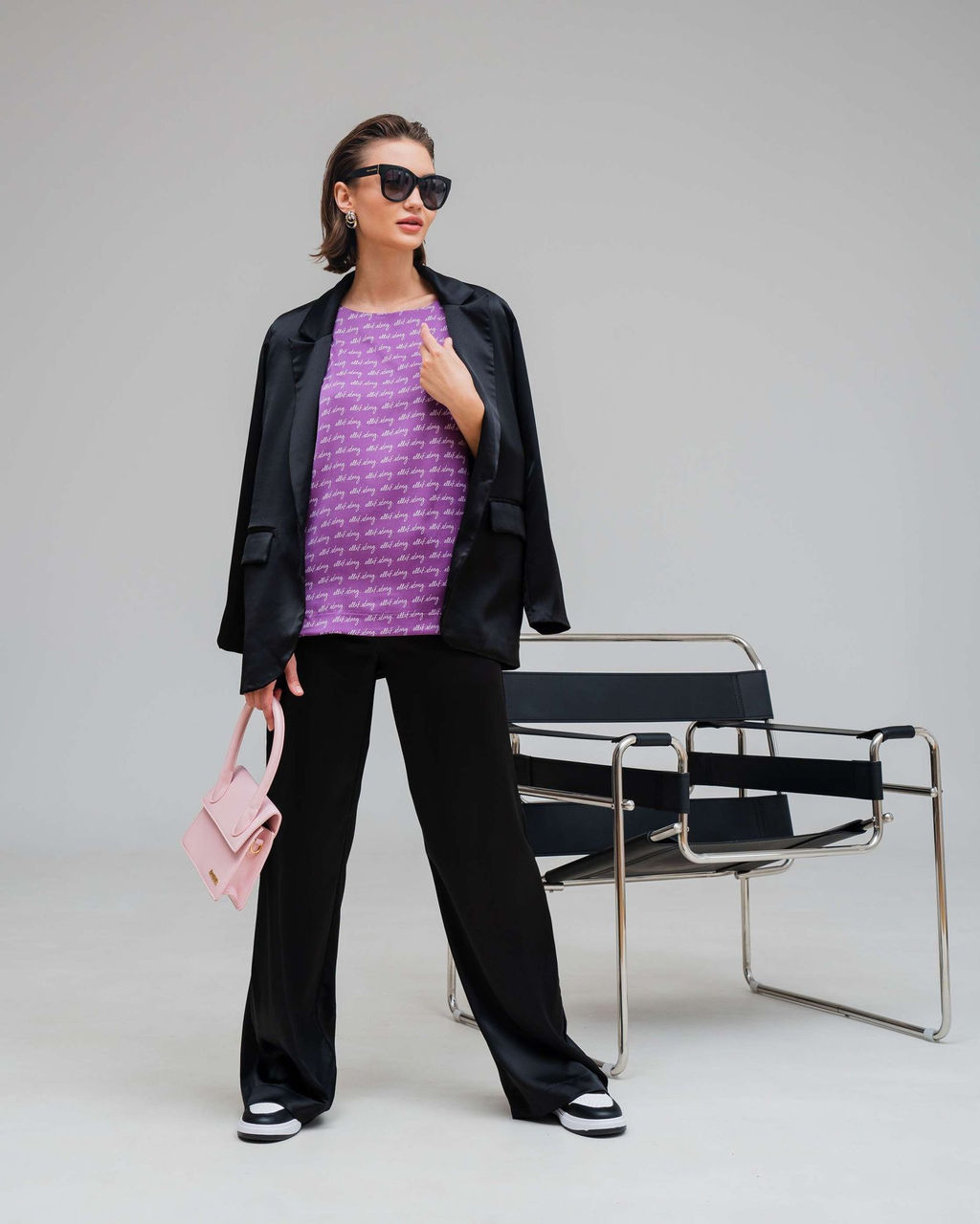 Футболка с шелковой полкой