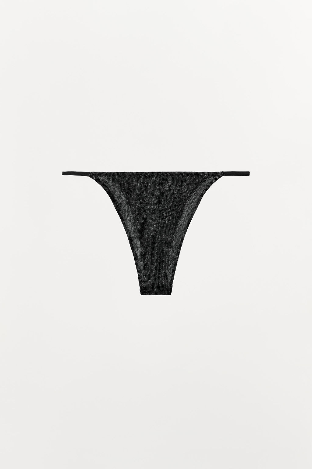 METALLIC THREAD THONG - Zara фото 5