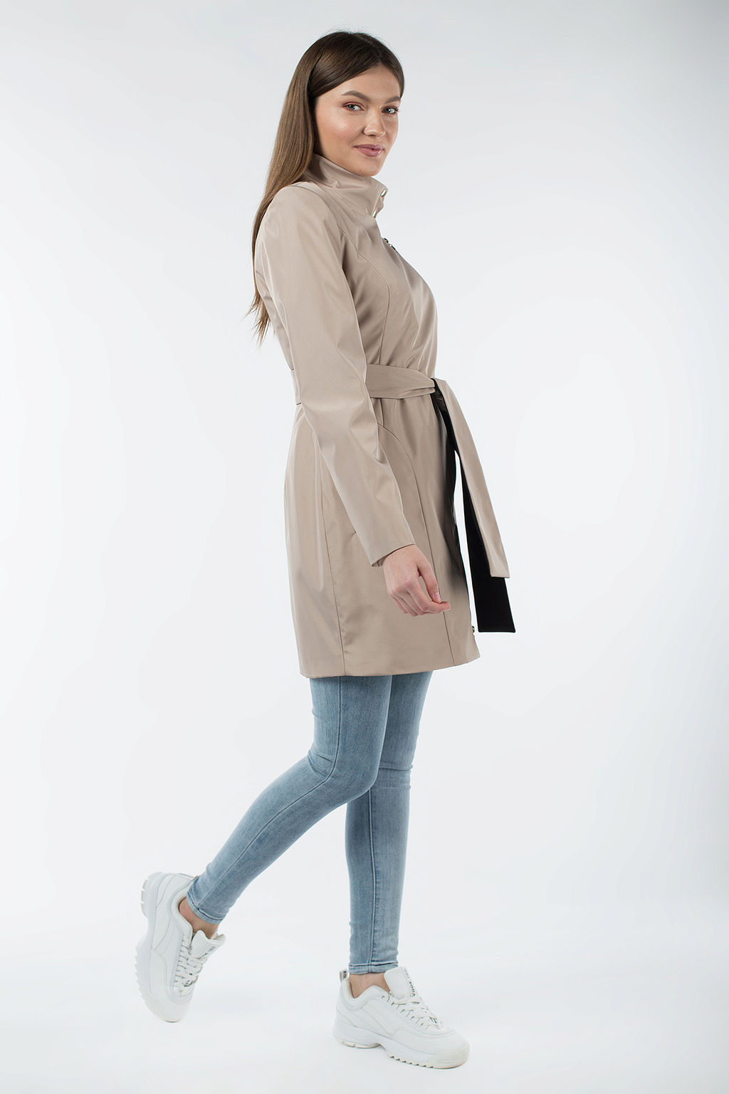 03-2013 Плащ женский (пояс) - El podio фото 3