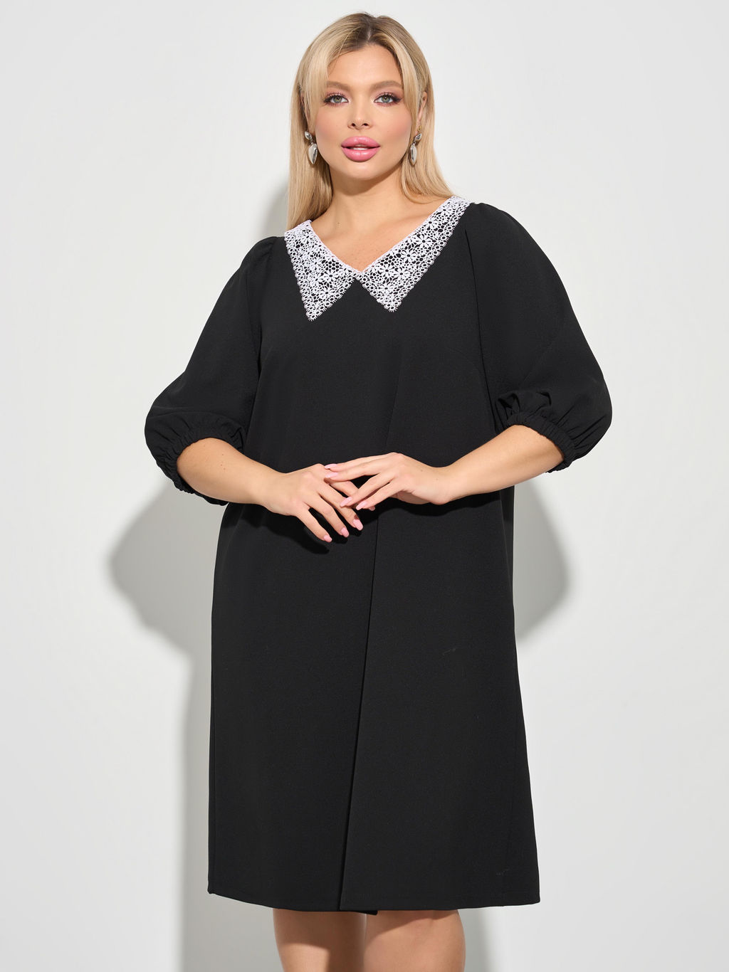 Платье 0218-2 чёрный кварц - Dora фото 12