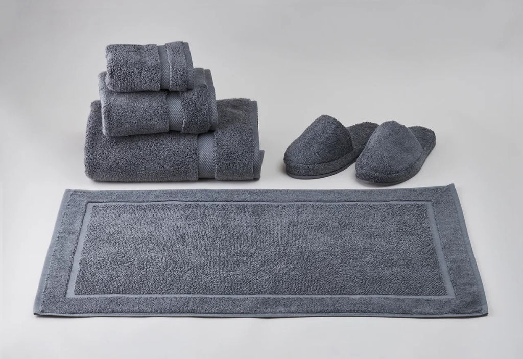 Полотенце махровое 30х50см 600гр графит - Уютности фото 2