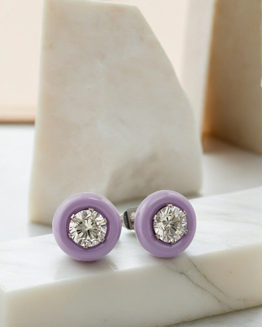 Серьги с керамикой