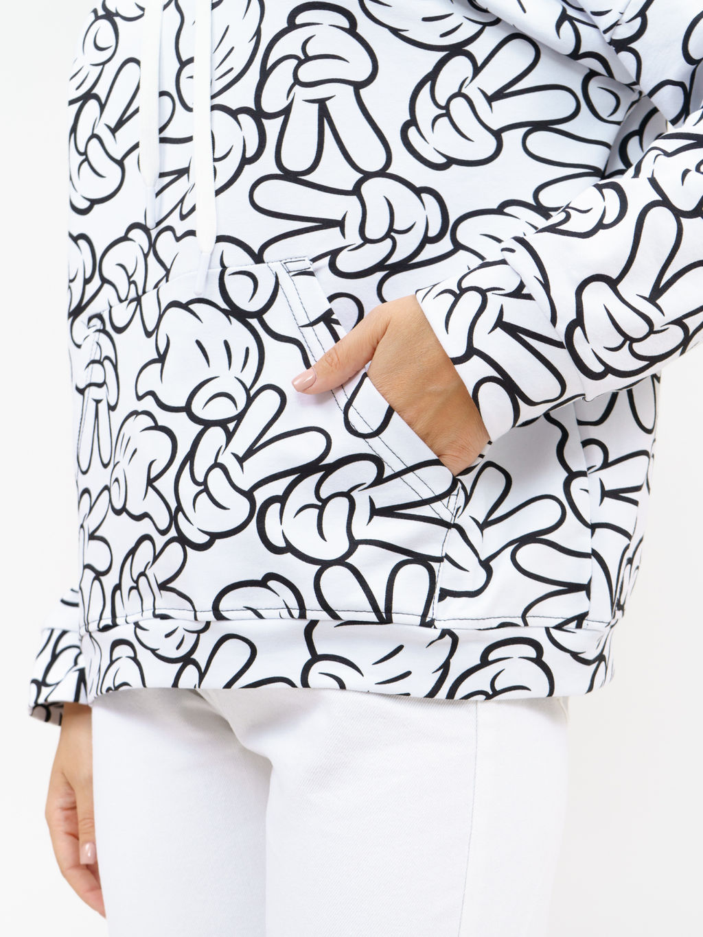 932 Худи "Белый/микки"