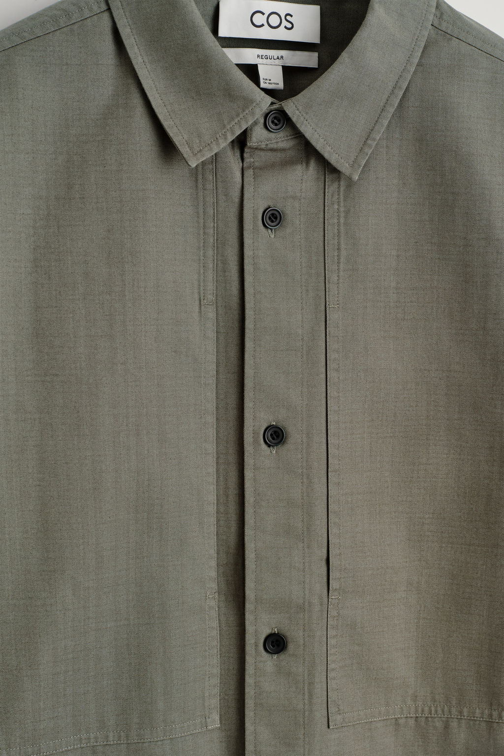 CAMISA DE ALGOD?N CON DETALLE DE BOLSILLO - H&m фото 3
