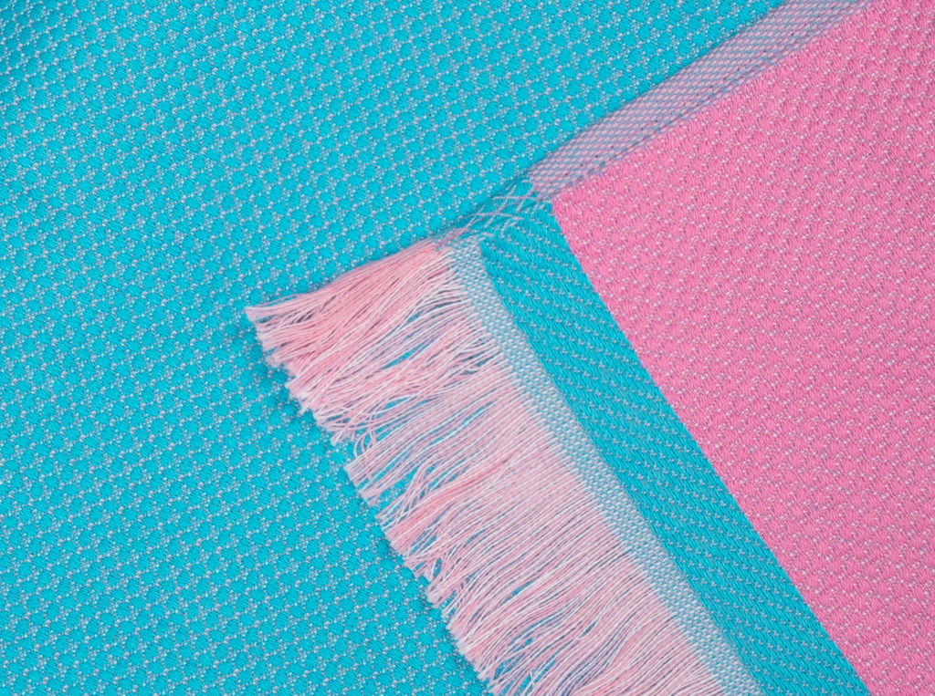 8с22.112ж1 Бархатный сезон (бирюза7) Полотенце х/б 104х175см