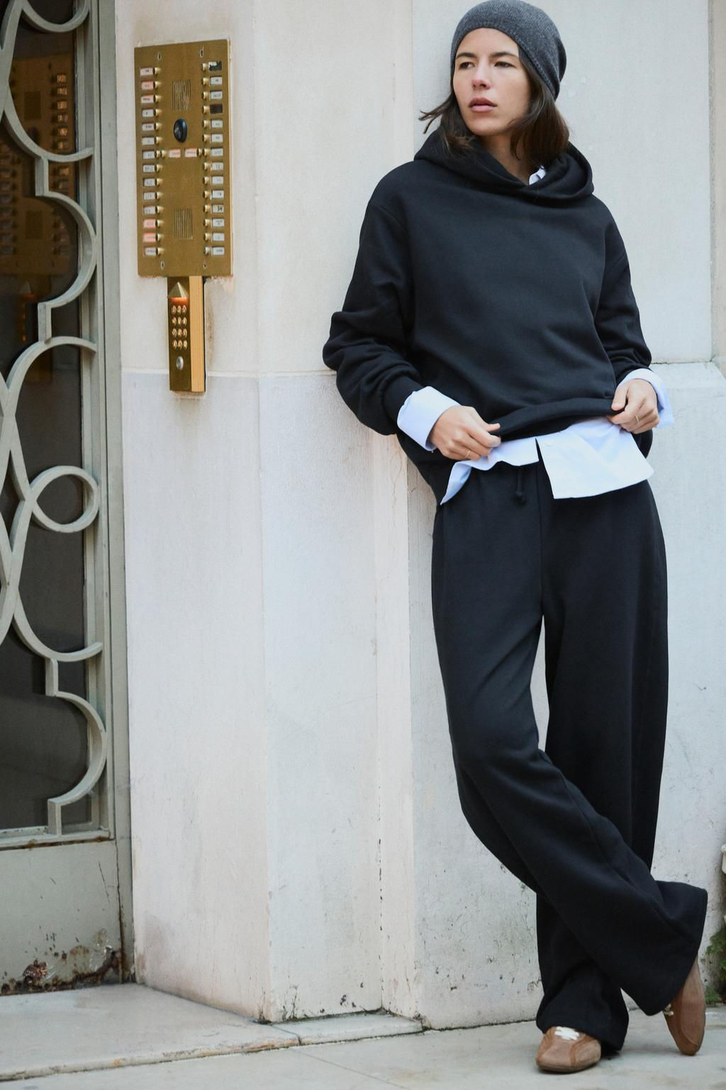 STRAIGHT PLUSH TROUSERS - Zara фото 3