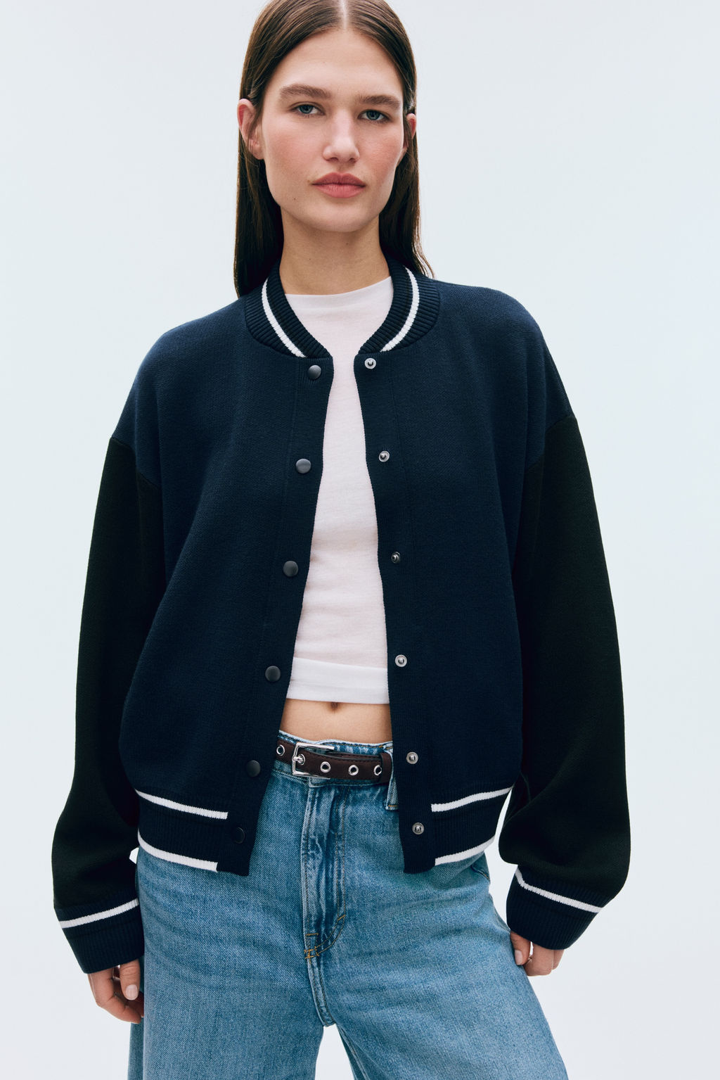 Chaqueta de b?isbol en punto - H&m фото 2