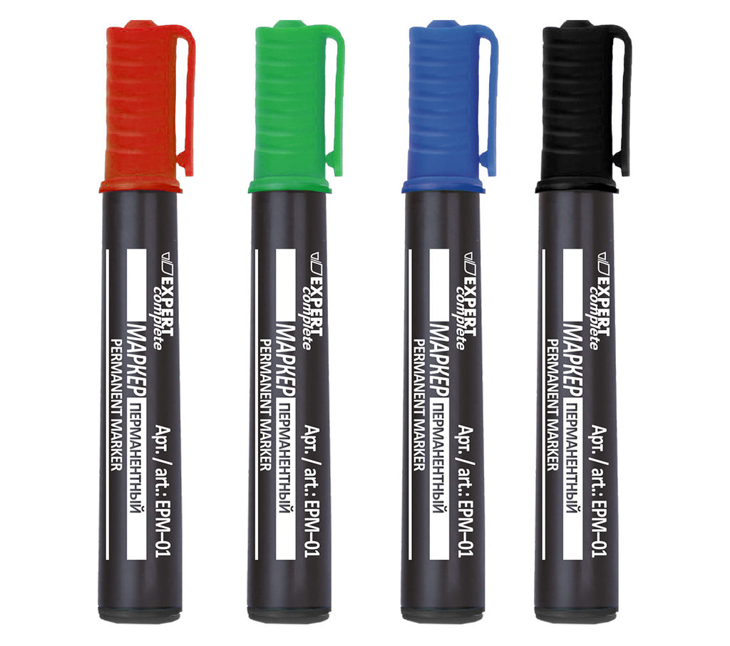 Expert Complete Маркер перманентный EPM-01 2 мм пулевидный 12 шт