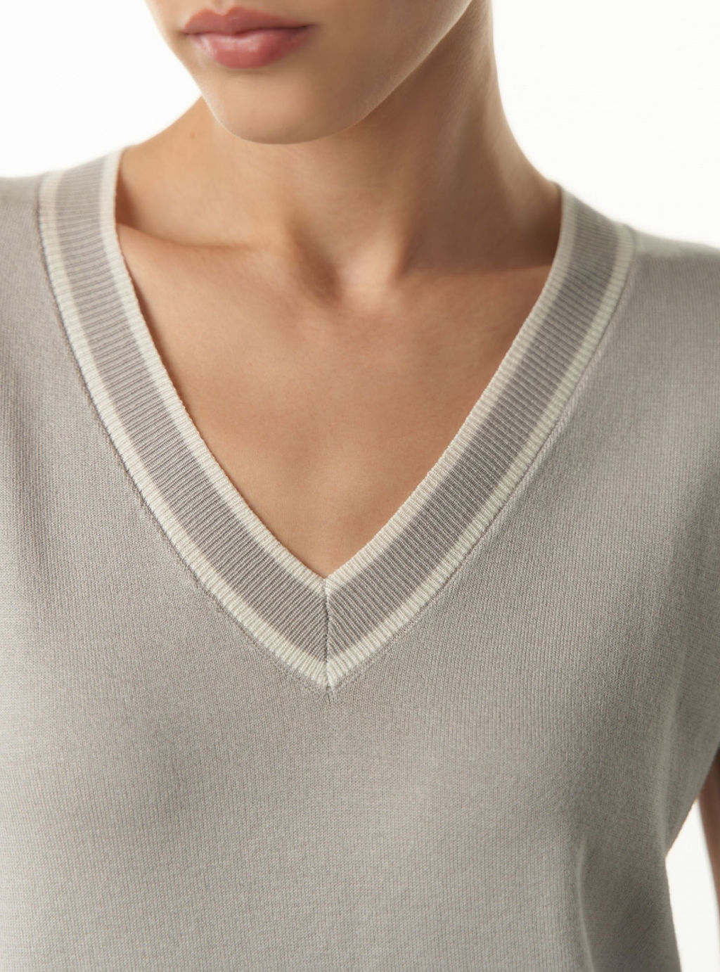 Conso/KJS 230738 - grey/milk Футболка Женская фото 2