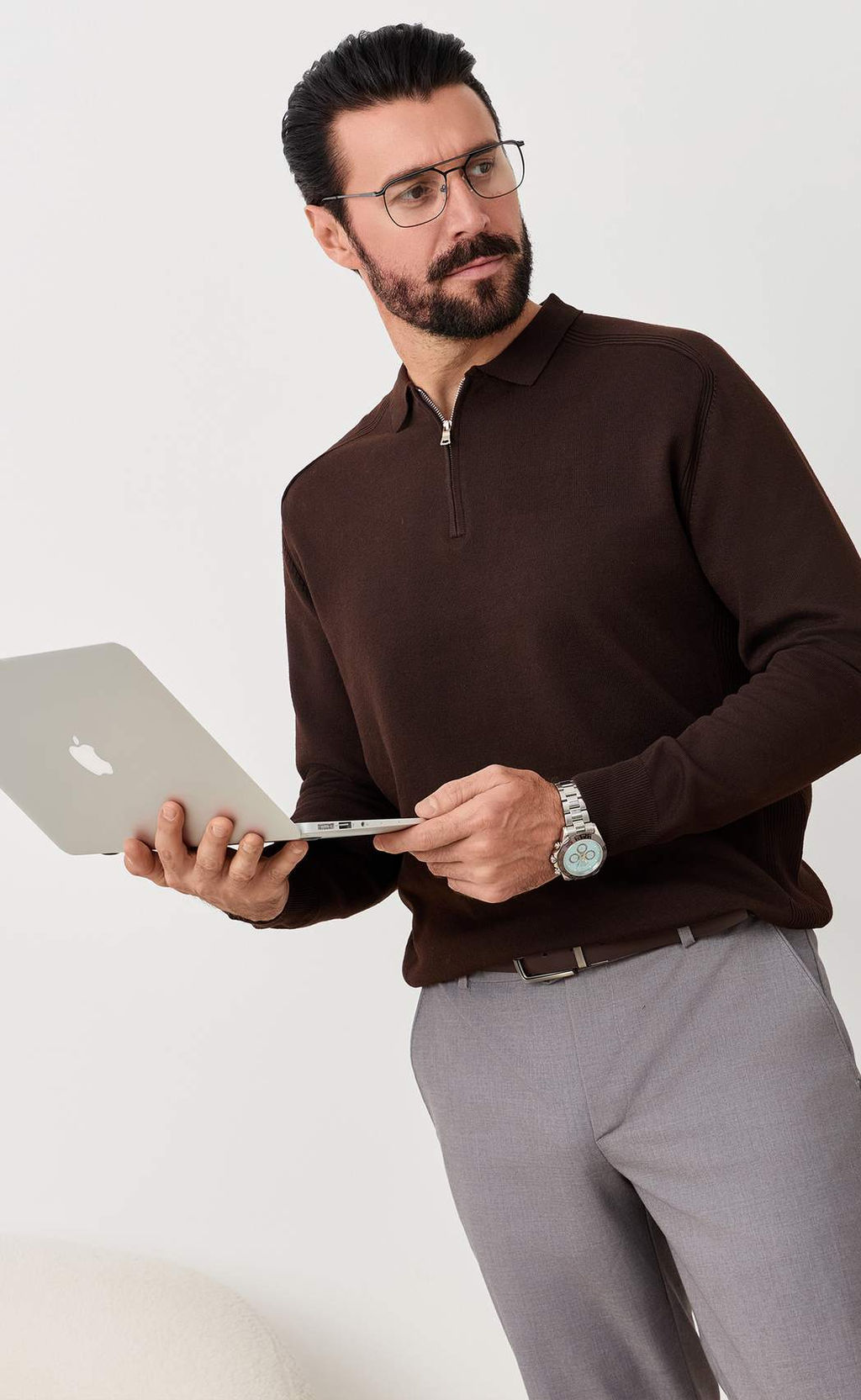 Джемпер P521-1552 brown - Primm фото 2