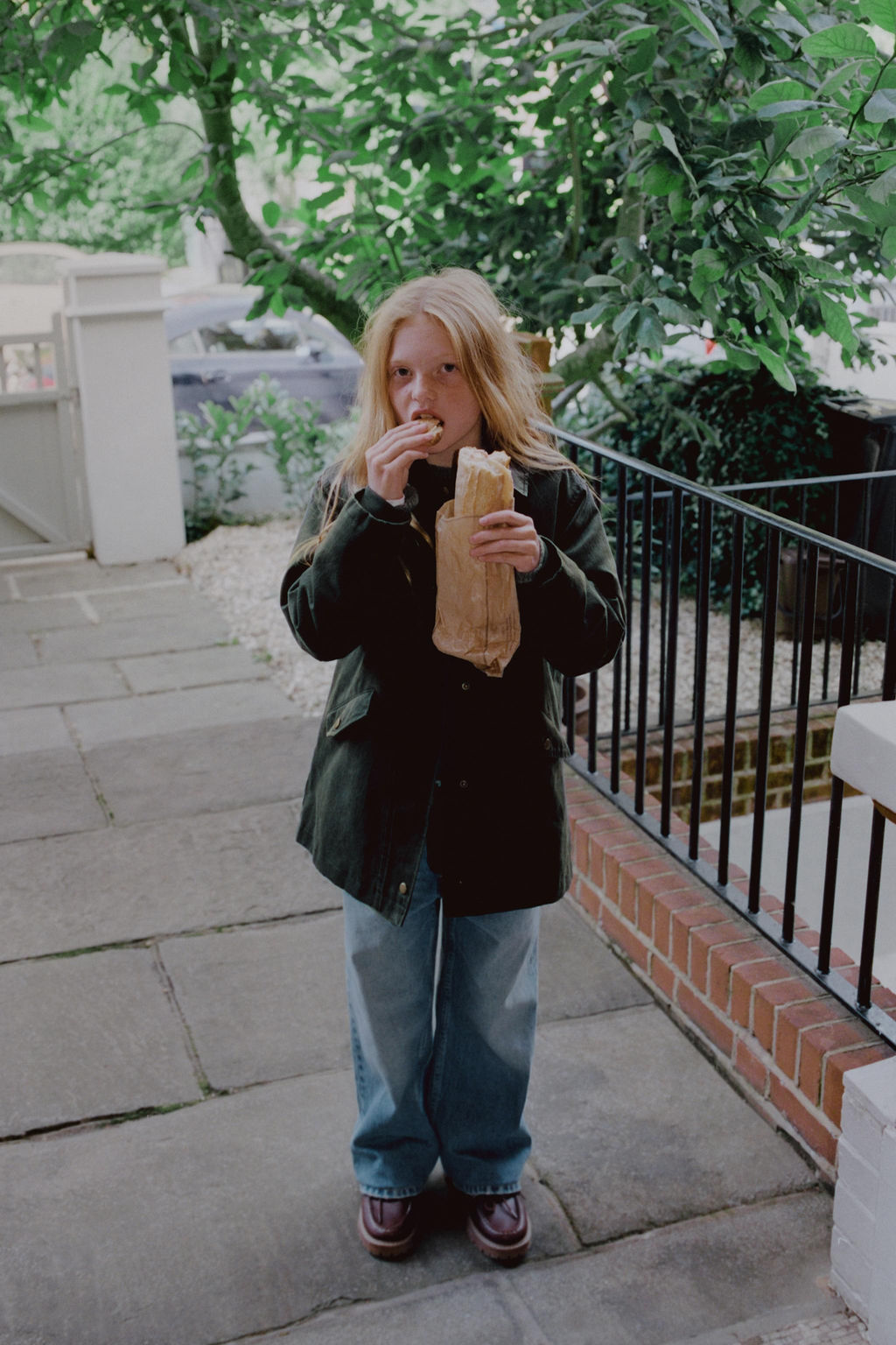 LONG WAXED JACKET - Zara фото 10