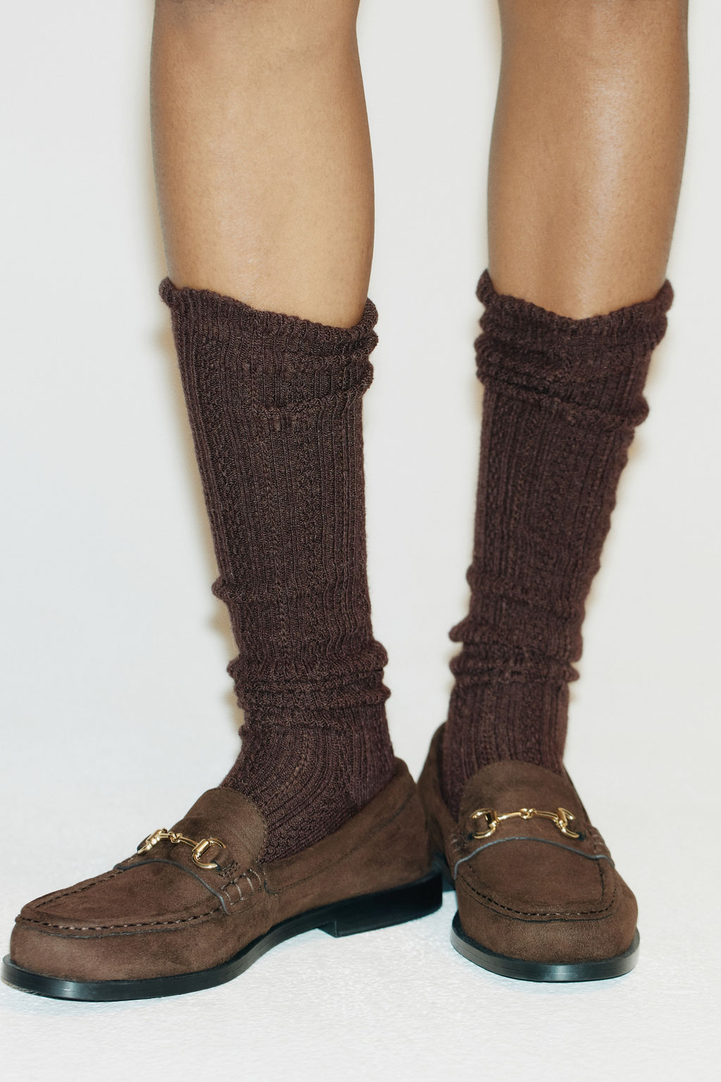 Calcetines a la rodilla en punto con dise?o - H&m фото 4