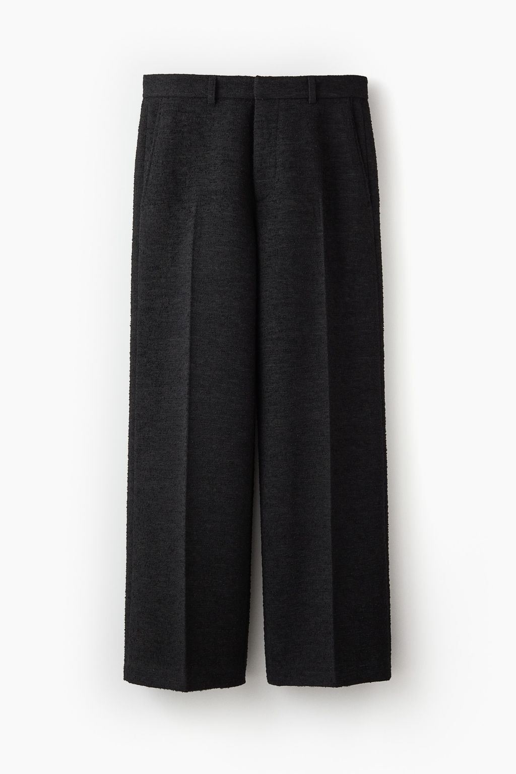 Pantalon texturizado en mezcla de lana - H&m фото 8