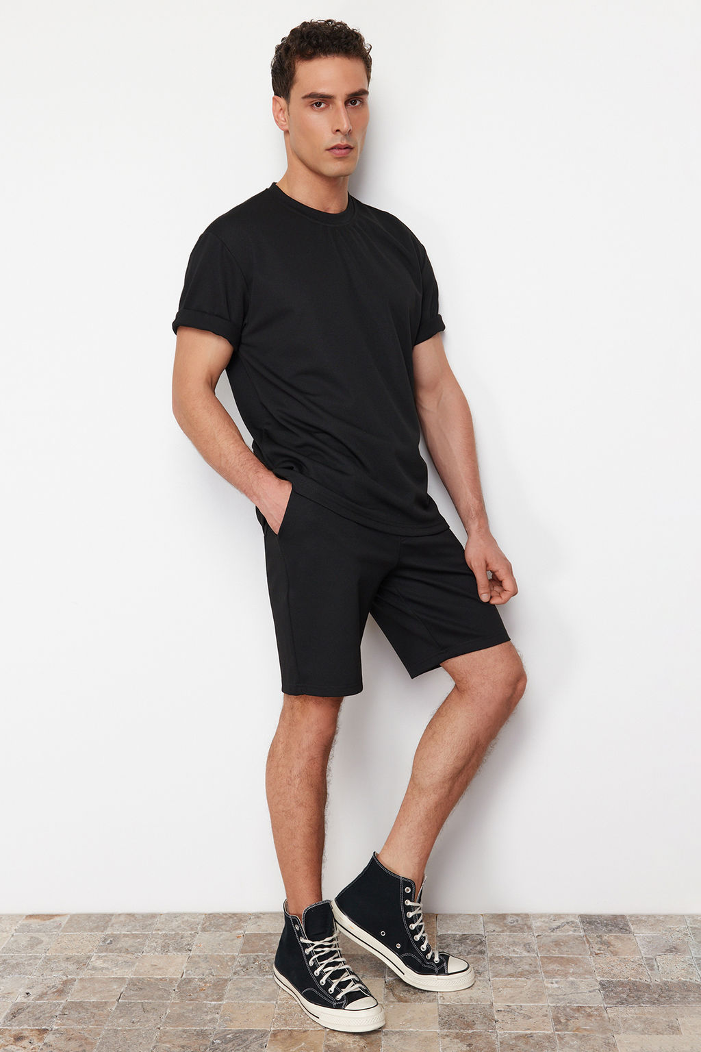 TRENDYOL MAN Lacivert Regular/Normal Kesim Sort & Bermuda TMNSS24SR00069 - Trendyolmilla фото 2