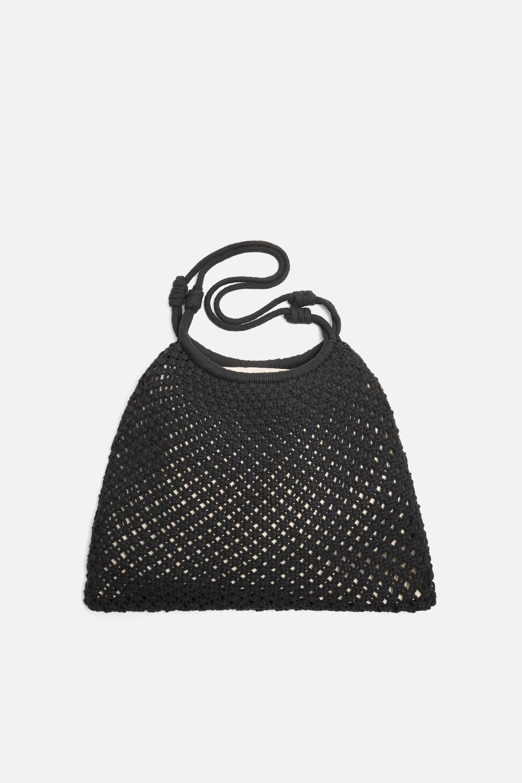MACRAME SHOPPER BAG - Zara фото 9