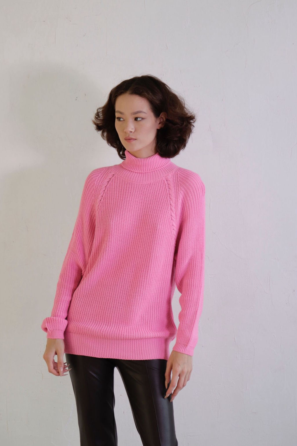 10817 Свитер-реглан нежно-розовый - Martichelli фото 33