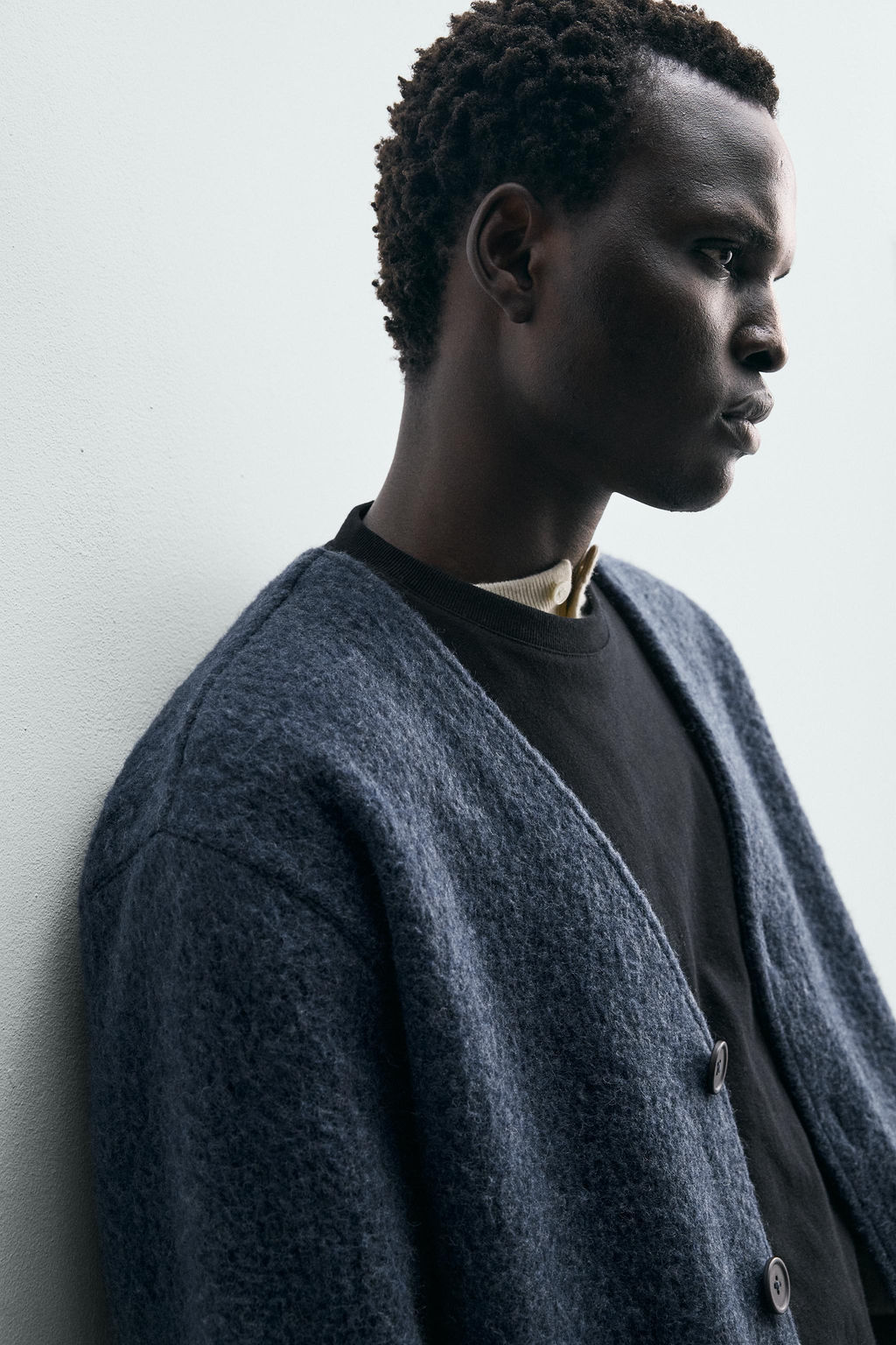 TEXTURED WOOL CARDIGAN - Zara фото 5