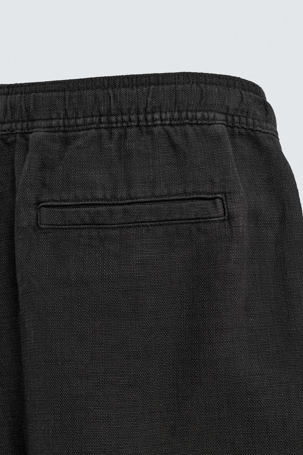 BERMUDA REGULAR FIT  ESTRUCTURA / Negro - Zara фото 10