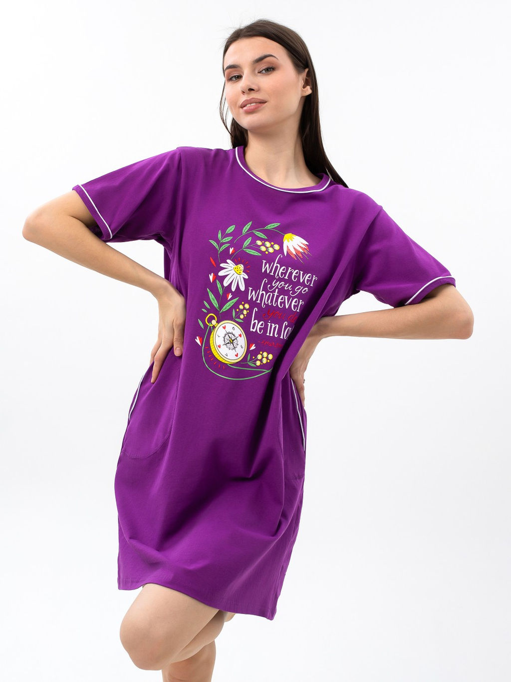 Туника Фиеста фиолетовый