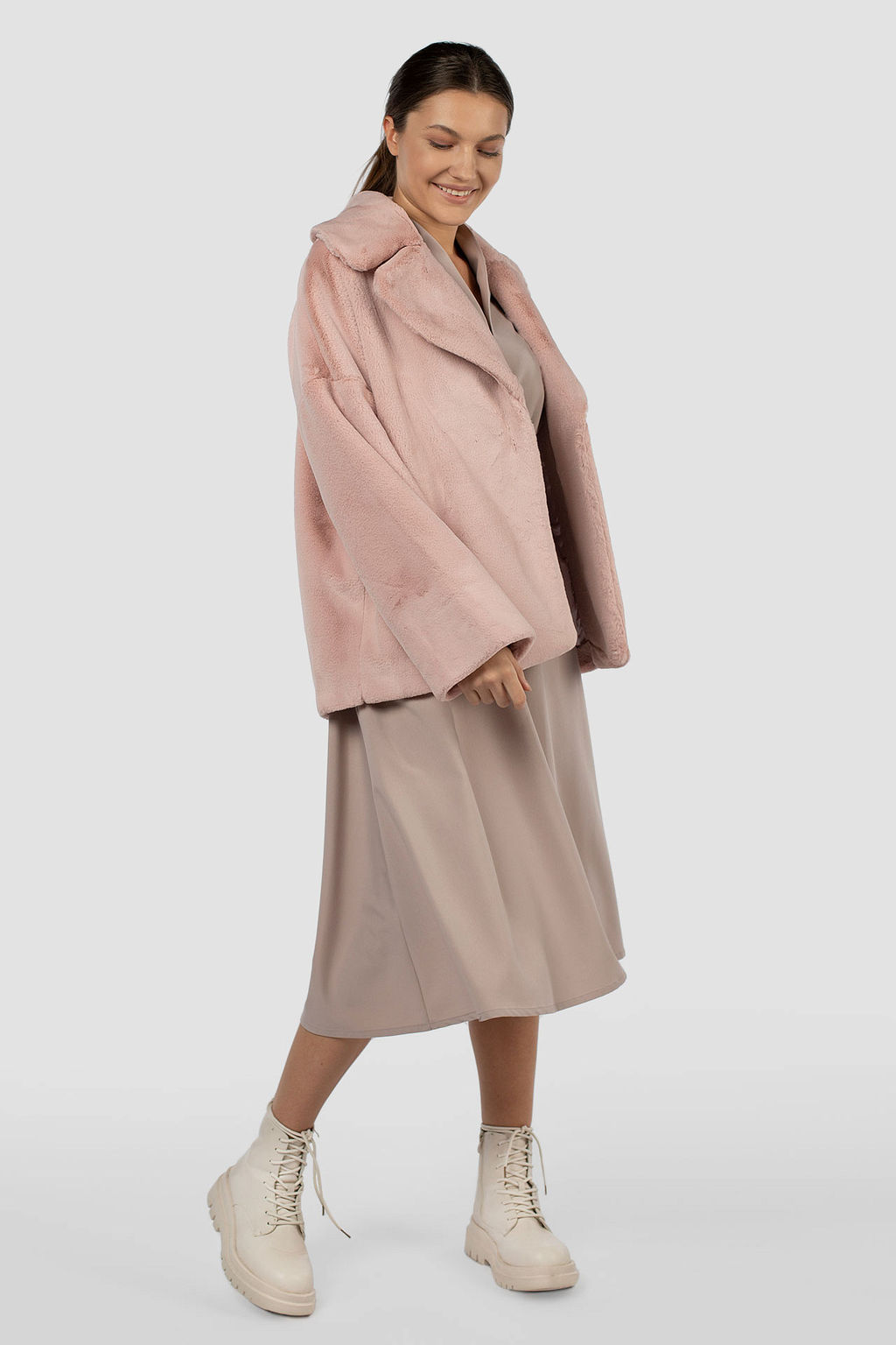 01-11505 Пальто женское демисезонное - El podio фото 2