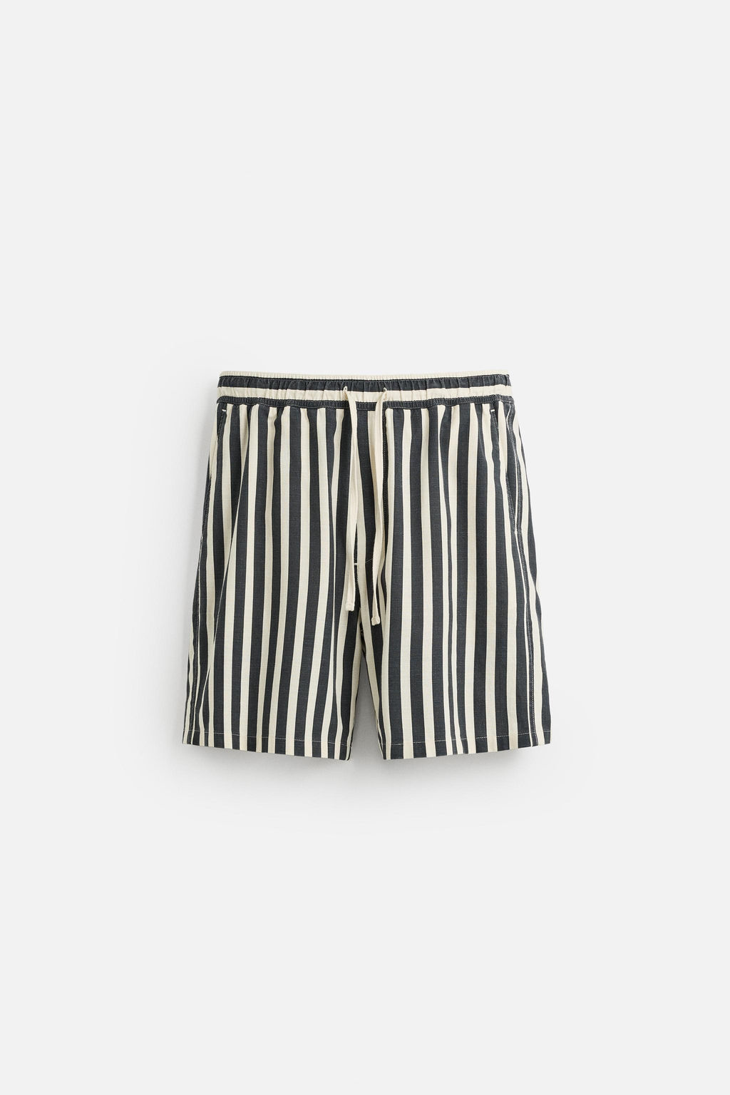 JACQUARD TEXTURED BERMUDA SHORTS - Zara фото 15
