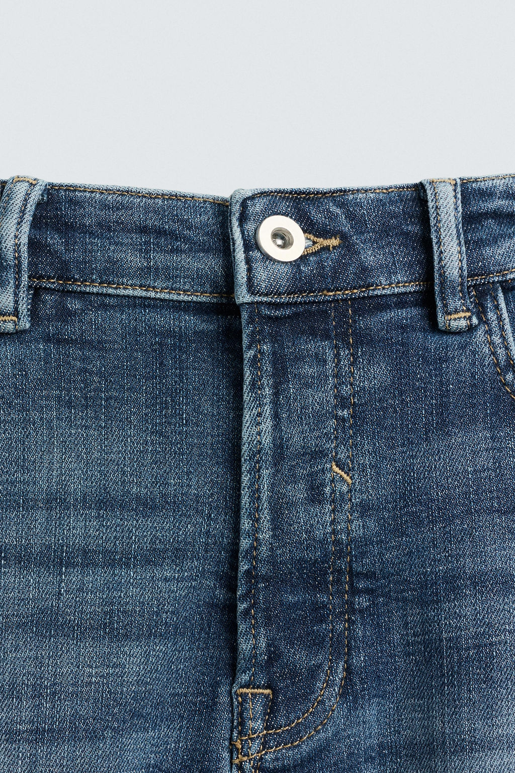 RIPPED SKINNY FIT JEANS - Zara фото 9