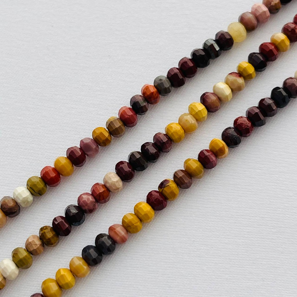 Бусины для украшений из Яшмы Мукаит