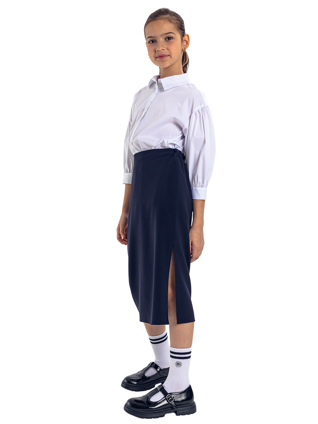 Школьная юбка для девочки О76460 - Карамелли фото 3