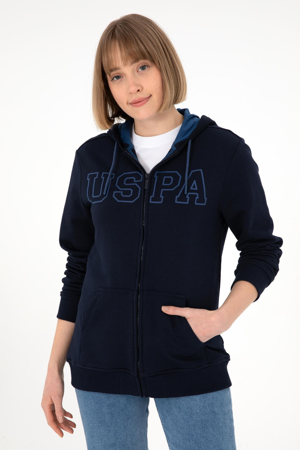 Мужской темно-синий свитшот Неожиданная скидка в корзине - U.s. polo assn фото 10